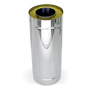 Труба-сэндвич 0,25м Ferrum GS 30-50 (430/0,5мм + нерж.) Ф115х200