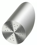 Верхний душ Quadro design 154, сталь брашированная (SF044 AS)