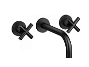 Смеситель для раковины Dornbracht Tara, черный матовый (36.712.892.33)