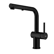 Смеситель Raglo R86.49.06 для кухни   с выдвижным изливом, черный