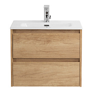 База под раковину подвесная BelBagno Kraft 39 600х500х390 мм, Rovere Nebrasca Nature (KRAFT 39-600/390-2C-SO-RNN)