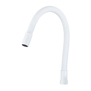 Гибкий излив 1/2″белый Savol S-CG02W