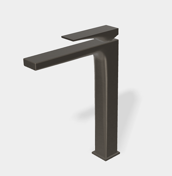 Смеситель для раковины Fima Carlo Frattini Zeta, брашированный черный хром (F3961/HNCS)