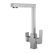 Смеситель для кухни с подключением фильтра Shevanik S148L, сатин