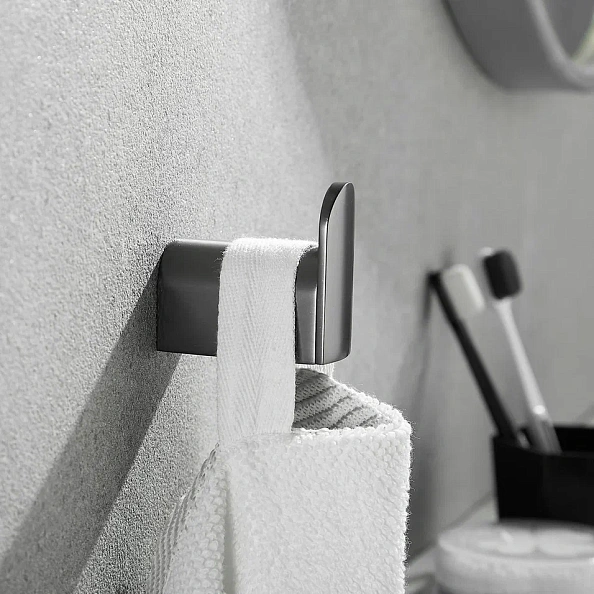 Крючок для ванной комнаты Rose RG1711T, пепельный