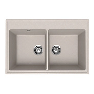 Кухонная мойка Ulgran Quartz Ruma 780-10, песок