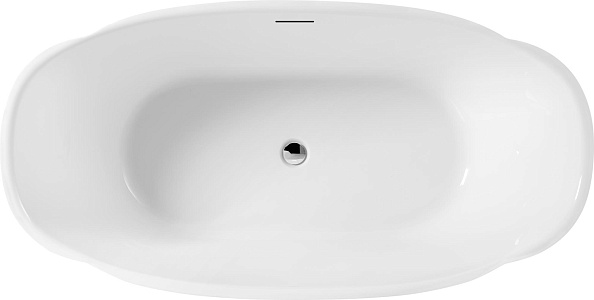 Акриловая ванна BelBagno 170x85, белый (BB403-1700-850) отдельностоящая