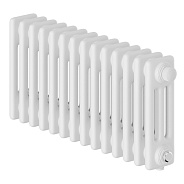 Трубчатый дизайн-радиатор Royal Thermo Insignia VC3030 14 секций, белый, нижнее подключение