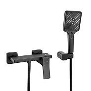 Смеситель для душа Shevanik S6116H, черный