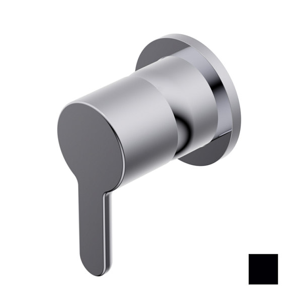 Смеситель для душа Ritmonio Diametro35 Elegance, на 1 потребитель, черный (PR54FC201C04)