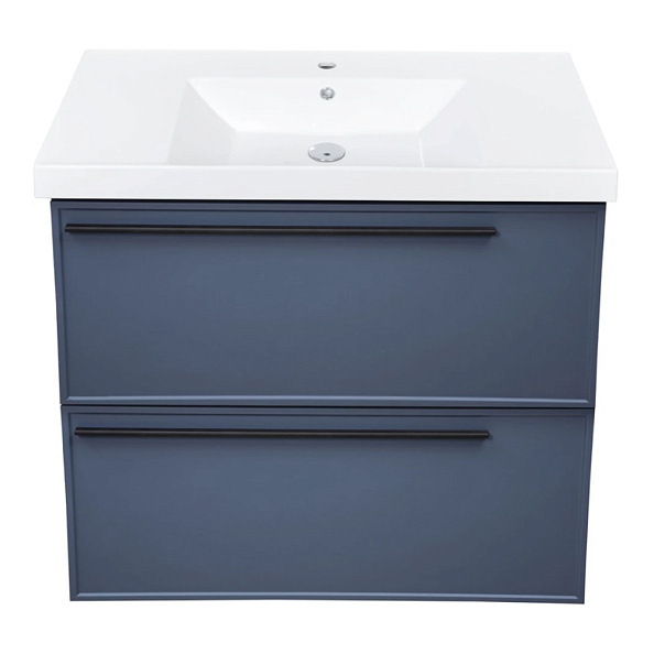 Тумба под раковину подвесная La Fenice Elba TWIN FNC-01-ELB-BG-100-2, синяя