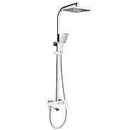 Душевая система GAPPO G2407-8, хром/белый