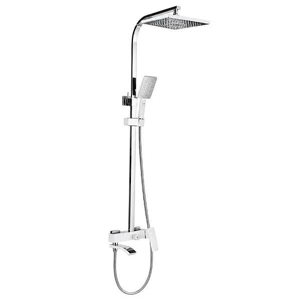 Душевая система GAPPO G2407-8, хром/белый