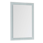 Зеркало Dreja Kvadro 60x85 см, белый