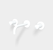 Смеситель для раковины Fima Carlo Frattini So, белый матовый (F3191/5BS)