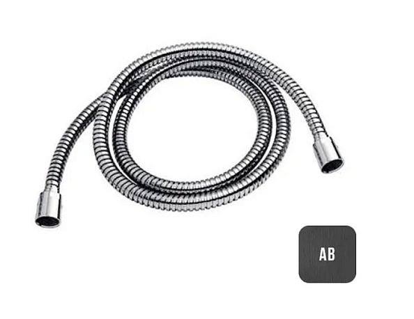 Шланг для душа Almar 316 Stalnless Steel, длина шланга, мм-1500, Absolute Black Brushed PVD (C084052.AB316)