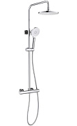 AQ2343CR ЕВРОПА термостатическая душевая система (смеситель для душа) 220мм