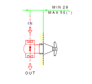 Вентиль Nicolazzi Termostatico, запорный, 3/4", Rose Gold PVD (4912EXT COP 21)