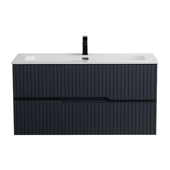 База под раковину подвесная Cezares Duet-N 1000х457х500, Grafito (DUET-N-1000-2C-SO-GR-P)