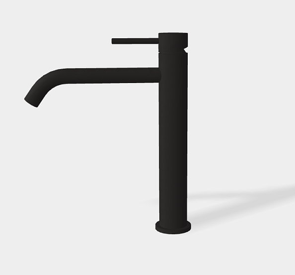 Смеситель для раковины Fima Carlo Frattini Spillo Up, черный матовый (F3031LXSNS)