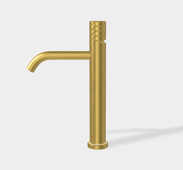 Смеситель для раковины Fima Carlo Frattini Spillo Tech, , X Collection, брашированное золото (F3031TLXSXOS)