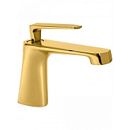 Смеситель для раковины Hansberge H1068GO, золото