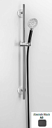 Душевой гарнитур Almar Sliding Rails set, 90х224, Absolute Black (E144065.AB)