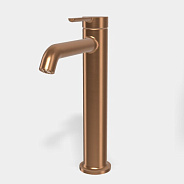 Смеситель для раковины Fima Carlo Frattini Snap, бронза брашированная янтарная (F3111LZS)