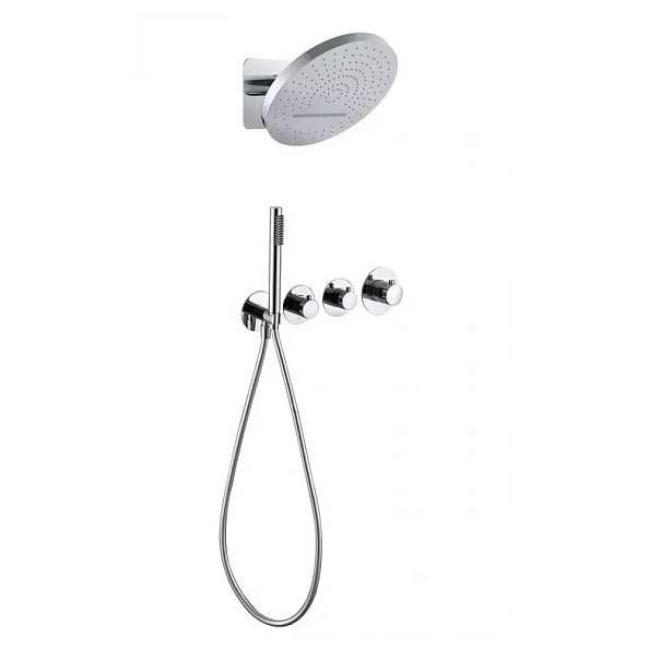 Душевая система встраиваемая (без излива) Grocenberg GB5020CR, хром