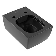 Чаша подвесного унитаза Villeroy & Boch Memento 2.0 Pure Black, CeramicPlus (4633R0R7)