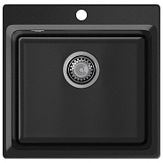Кухонная мойка GranFest LEVEL 510, черный