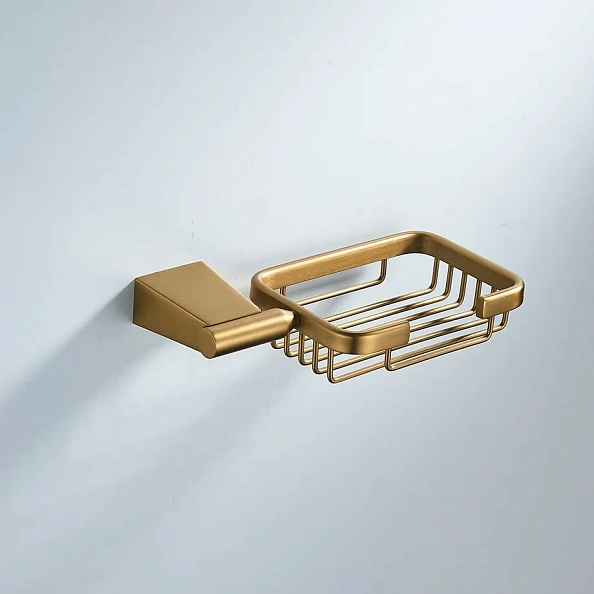 Мыльница Shevanik SG5704G, золотой сатин