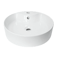 BEST SHELF Умывальник накладной 43 см ВКС Белый S1 (WB.CT/Best/43-C.Shelf/WHT.G/S1)