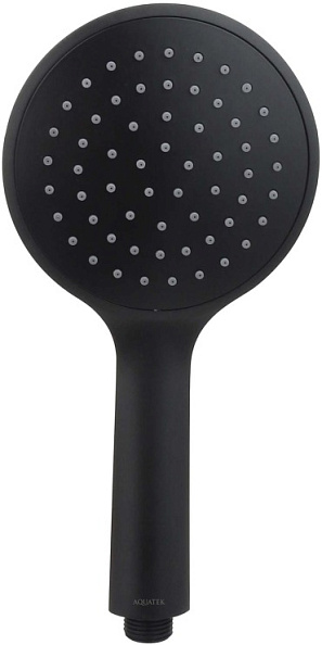 Ручной душ AQUATEK AQ2001MB, 1jet, матовый черный