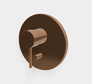 Смеситель для душа Fima Carlo Frattini Spillo Up, на 2 потребителя, бронза янтарная (Amber Bronze) (F3039X2ZL)