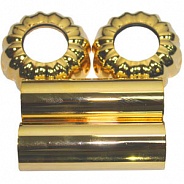 Комплект декоративных трубок SR Rubinetterie ретро, 70хD 18-20-1/2" цвет золото (0497-1500D070)