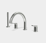 Смеситель для ванны и душа Fima Carlo Frattini Flo', хром (F3814NCR)