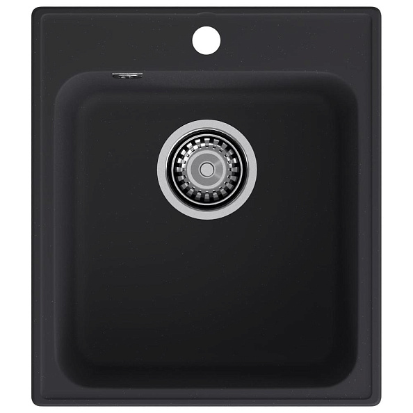 Кухонная мойка GranFest QUARZ 17, черный