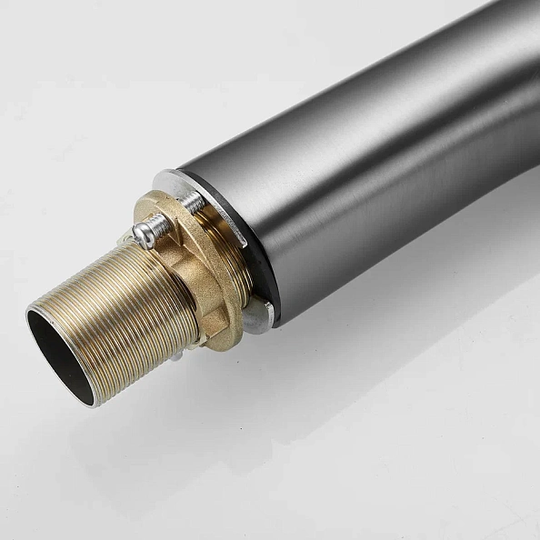 Смеситель для раковины Shevanik S8501T, оружейная сталь