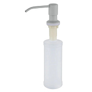 Дозатор для кухонной мойки GranFest QUARZ, серый