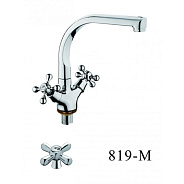 Смеситель для кухни D-Lin D153819-M, хром