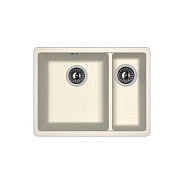 Мойка кухонная иск. камень Флорентина "Вега 335/160" 550х420х217/147 жасмин FS подстольная (22.325.D