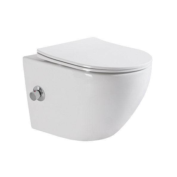 Чаша подвесного унитаза BelBagno Uno, белый (BB3105CHR-BS/SC)