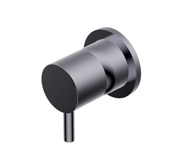 Смеситель для душа Ritmonio Diametro35 S, на 1 потребитель, хром черный брашированный (Brushed Black Chrome) (PR52FC201BLX)