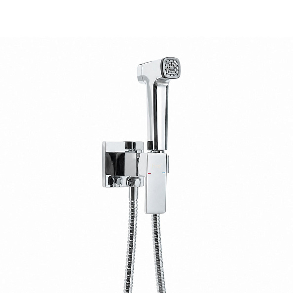 Гигиенический душ со смесителем FRAP F7591-2, хром