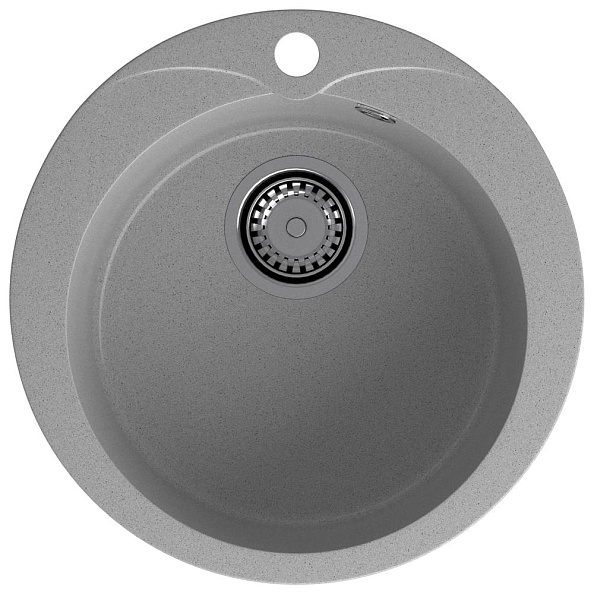 Кухонная мойка GranFest RONDO 480, серый