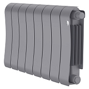 Радиатор биметаллический Royal Thermo Infinity 300 Silver Satin VR80 8 секций
