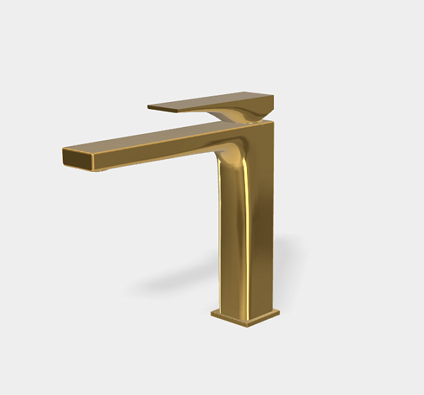 Смеситель для раковины Fima Carlo Frattini Zeta, золото (F3961LNOR)