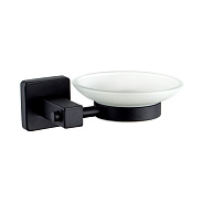 Мыльница стеклянная Haiba черный HB8902