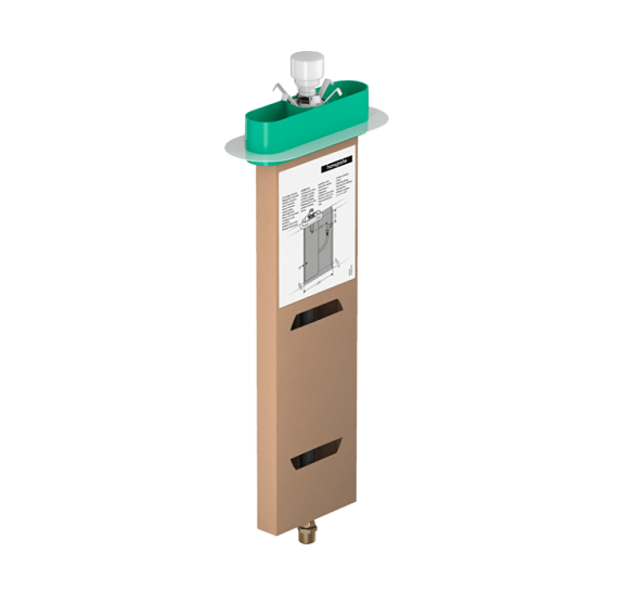 Шланговый короб для ванны, скрытая часть для монтажа на край ванны Hansgrohe sBox 13560180